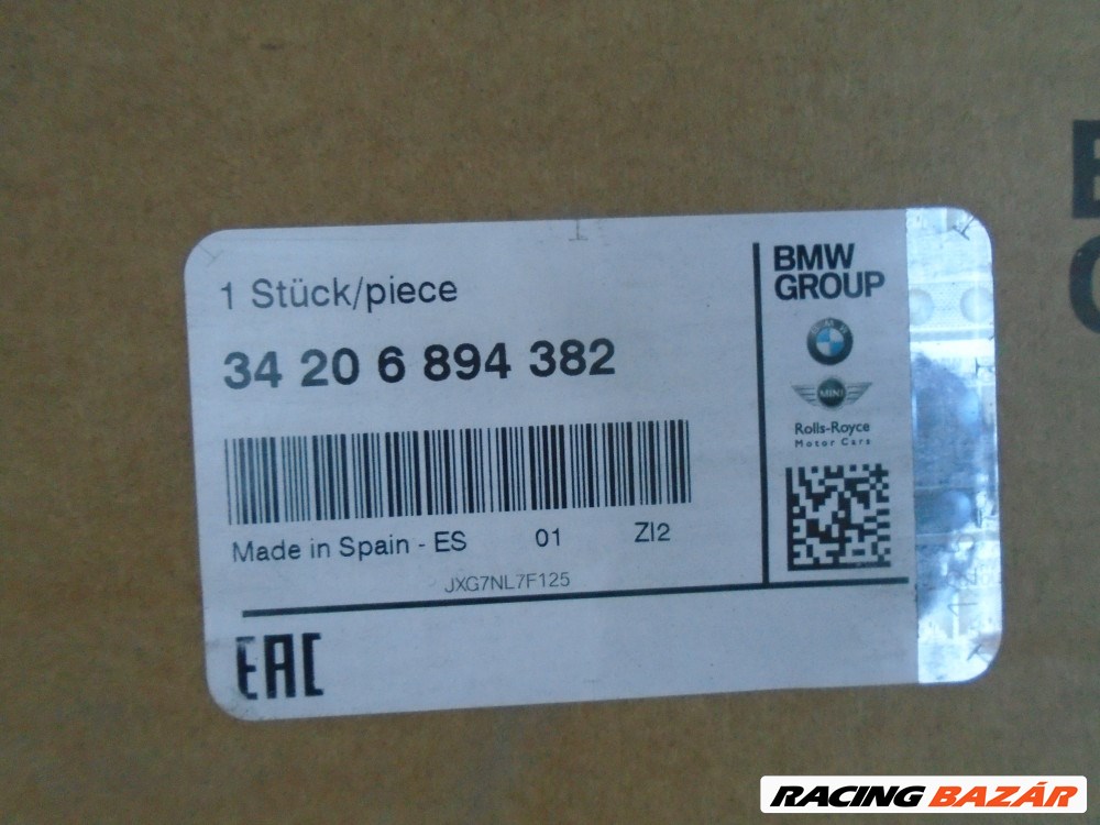 ÁR/DB! [GYÁRI ÚJ] BMW - HÁTSÓ FÉKTÁRCSA - 2-ES ; 3-AS ;4-ES / F22 LCI ; F23 LCI ; F30+LCI ; F31+LCI ; F34 + LCI ; F32 + LCI ; F33 + LCI ; F36 GRAN COUPÉ +LCI 3. kép